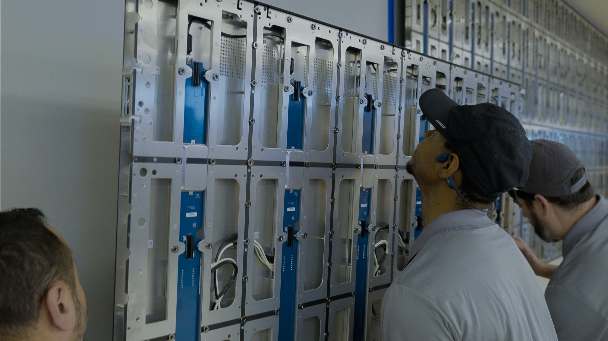 DVLED Walls installation