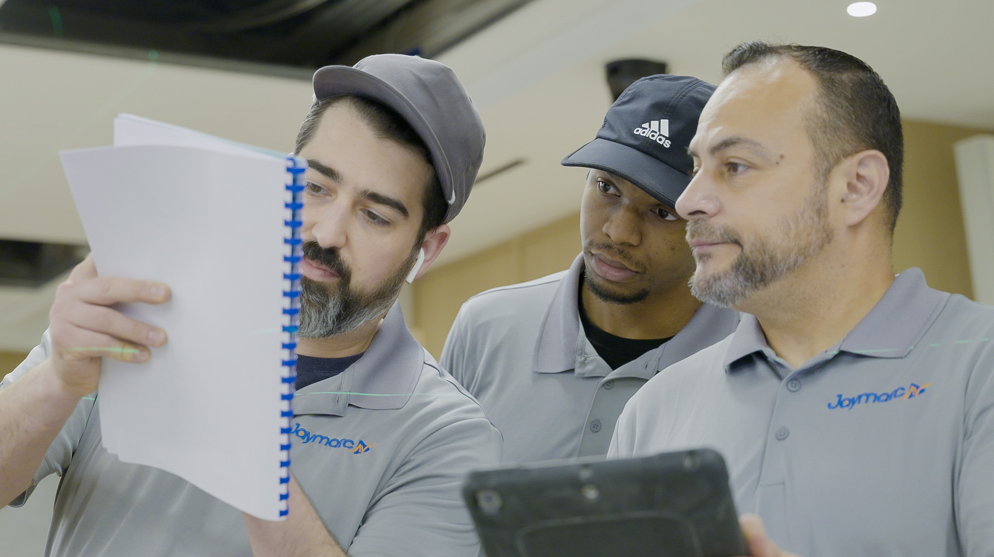 Jaymarc AV personnel working for Audio and Video Teleconferencing